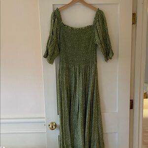 Doen Olive Long Sleeve Maxi Dress
